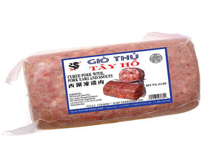 Cure Pork Sausage w/Pork Ears & Snouts